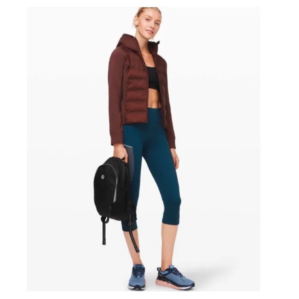 Lululemon Run Crop 19" Teal color